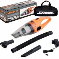 STHOR BEZPRZEWODOWY ODKURZACZ SAMOCHODOWY CYKLONOWY 80W FILTR HEPA +TORBA