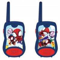 Lexibook SPIDER-MAN Walkie Talkie Krótkofalówki 120 metrów Łoki toki