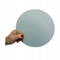 Szkło okrągłe zielone 6 mm antisol zielony Planibel fi 20 cm fi 200 mm