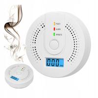 ДАТЧИК УГАРНОГО ГАЗА ДЕТЕКТОР УГАРНОГО ГАЗА БЕСПРОВОДНОЙ ЖК-ДИСПЛЕЙ СИГНАЛИЗАЦИЯ