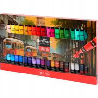 Zestaw farb akrylowych Van Bleiswijck 40 kolorów x 20 ml artystyczne