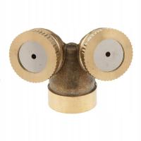 Mosiężna dysza rozpylająca zamgławiająca Zraszacze ogrodowe Złączka do nawadniania Rura wodna