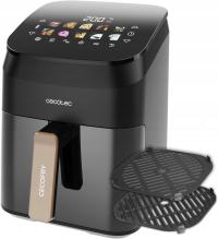 FRYTKOWNICA BEZTŁUSZCZOWA 4,5L 1900W GRILL WĘDZARNIK TEMPERATURA 200°C