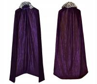 Накидка короля фиолетовая LUX материал A'la велюр для Яселька длиной 150 см.