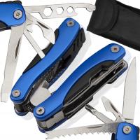 BSH - SOLIDNY MULTITOOL NARZĘDZIE WIELOFUNKCYJNE ZESTAW SURVIVAL 10w1 ETUI