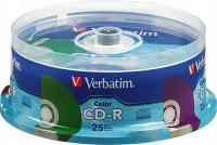 Диск VERBATIM CD-R Extra Надежные 700MB 25 шт.
