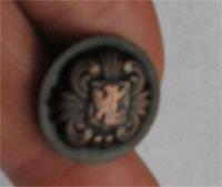 Guziki mundurowy miejski