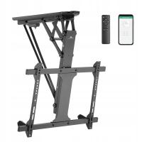 Uchwyt do TV elektryczny sufitowy Maclean, obsługa Tuya, max VESA 600x400,