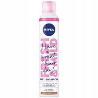 Nivea Suchy Szampon Fresh Mild dla Szatynek do Ciemnych Włosów 200ml