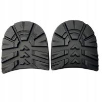 Fleki gumowe męskie do butów traper 99 x 104 mm czarne