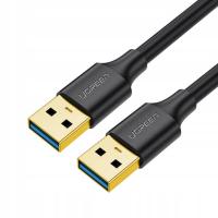 Kabel USB 3.0 A-A UGREEN 0.5m (czarny)