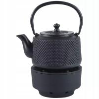 Чугунный чайник для заварки чая с фильтром и нагревателем 0,8 л KINGHof