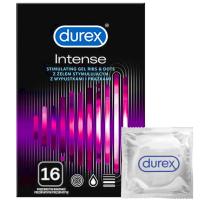 Prezerwatywy Durex INTENSE stymulujące prążki i wypustki nawilżane 16 szt.