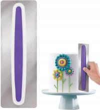 WYSOKA PACKA SZPATUŁA DO TYNKOWANIA TORTU WYGŁADZANIA MASY CIASTA GŁADKA