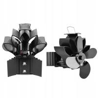 ВЕНТИЛЯТОР ДЛЯ КАМИНА С МАГНИТНЫМ ТЕРМОМЕТРОМ С 2 ЗАЖИМАМИ