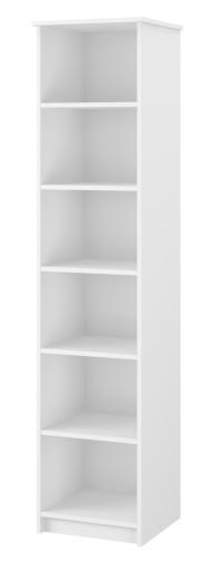 Книжный шкаф T-6 полка шкаф органайзер для детей Молодежный Детский белый