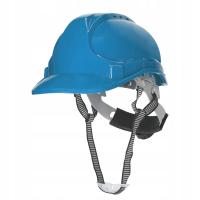 Защитный шлем для строительных работ, вентилируемый 4-точечный синий