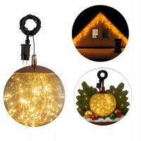 Lampa ogrodowa LED LL LORITH 18 kula wisząca święta IP44 zewnętrzna taras