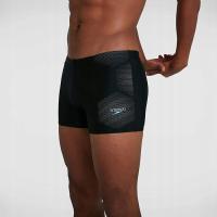 Speedo kąpielówki męskie na basen GALA LOGO ASHT AM BLACK/BLUE 90CM