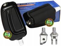 Podnóżki kierowcy przód do HARLEY Breakout Sportster S Softail 18-25 czarne