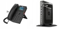 Fanvil X303p VoIP телефон черный 4 линии ЖК-дисплей