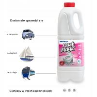 КОНЦЕНТРАТ ДЛЯ ТУРИСТИЧЕСКИХ ТУАЛЕТОВ FLUSH MAGIC 2L