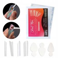 Двойной силиконовые формы прессформы в кассете 144pcs. Для Наращивания Ногтей