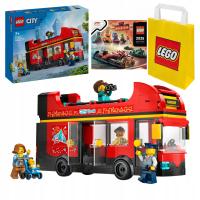 LEGO City 60407 красный двухэтажный автобус сумка lego каталог новый