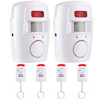 2x ALARM BEZPRZEWODOWY CZUJNIK RUCHU SYRENA NA BATERIE DO DOMU GARAŻU