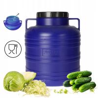 ПЛАСТИКОВАЯ БОЧКА 20 Л ДЛЯ КВАШЕНИЯ КАПУСТЫ ДЛЯ ДОЖДЕВОЙ ВОДЫ ОГУРЦЫ НОВЫЕ