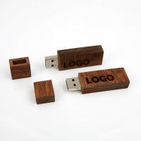 PENDRIVE REKLAMOWE z grawerem Z LOGO pendrive drewniane WOOD 32GB 50 szt