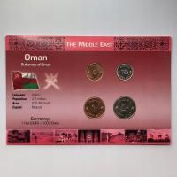 43833. Oman, set menniczy w oryginalnym opakowaniu (4 monety)