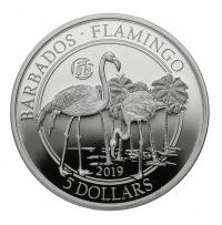 5 Dolarów 2019 Barbados (7-8)