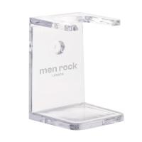 Men Rock, przezroczysty stojak na pędzel do golenia, 1 szt.