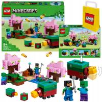 LEGO MINECRAFT 21260 ВИШНЕВЫЙ САД СОЛНЕЧНЫЙ ЗОМБИ 2X ПЧЕЛА 2X НЮХАЧ