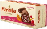 Rolada Miodowa z Kakao i Malinami Marlenka Bez Konserwantów 300g