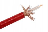 RG-58 Красный SATEC премиум кабель RG58 коаксиальный кабель 50 Ом для антенн