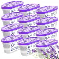 12x влагопоглотитель осушитель воздуха для влаги лаванды 400 мл