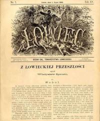 Łowiec. R.15 1892. Nr 7 Spausta Tur i żubr Kisielewski Polowanie z wyżłem