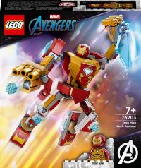 Лего Марвел механическая броня Железного Человека 76203