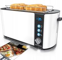 ELEKTRYCZNY TOSTER OPIEKACZ DO TOSTÓW KANAPEK DUŻY MOCNY 6 STOPNI OPIEKANIA