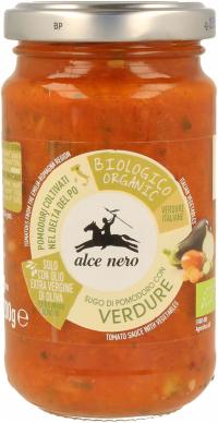 Томатный соус с овощами био 350г-ALCE NERO