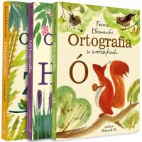 Ortografia dla Dzieci w wierszykach Ó, Ż, H książka nauka Tomasz Elbanowski