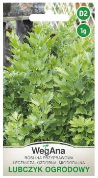 LUBCZYK ogrodowy LEKARSKI 1g - AROMATYCZNE ZIOŁO - NASIONA WEGANA
