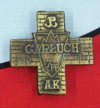 Крест Гарлух 7-й пехотный полк легионов АК знак