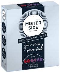 MISTER size набор презервативов 60 64 69 мм 3 шт.