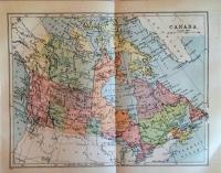 grafika/mapa Canada 1903 r. SPK