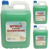 Mydło w płynie z gliceryną 3 x 5l ZIELONE