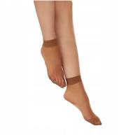 Женские носки elastil бежевые чулки колготки MORAJ 2 пары