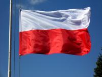 Польский флаг Польша 90 x 150 см см на флагшток 2 (Стандарт)